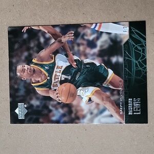 RASHARD LEWIS Seattle Supersonics Mint Condition Basketball Card
